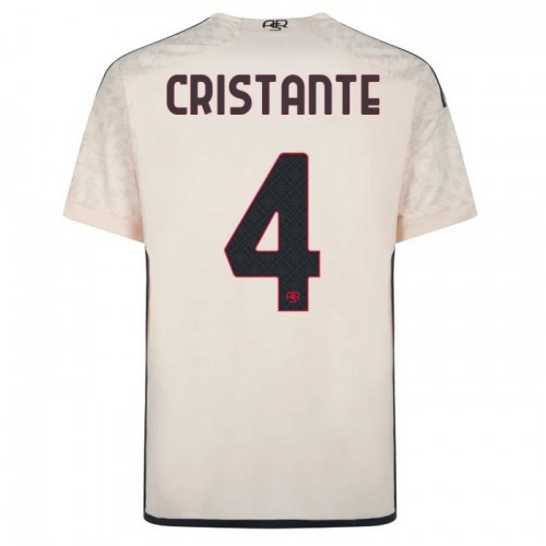 Fotbollskläder AS Roma Cristante 4 Bortatröja 2023-24 - Kortärmad Fotbollskläder AS Roma Cristante 4 Bortatröja 2023-24 - Kortärmad
